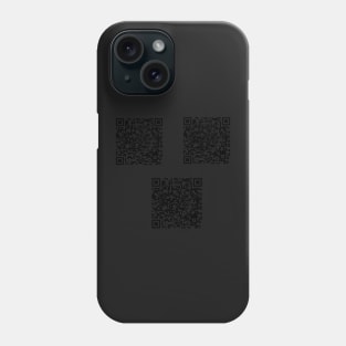 Scan me , technoblade qr code - funny sticker Phone Case