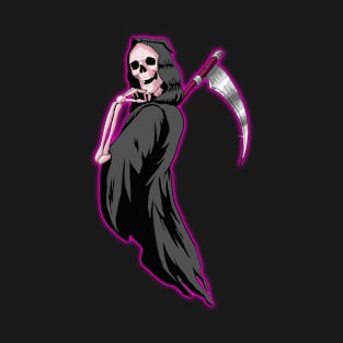 Skeleton Grim Reaper Halloween v3 T-Shirt