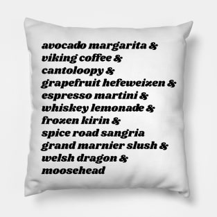 Drinking Around the World Pillow