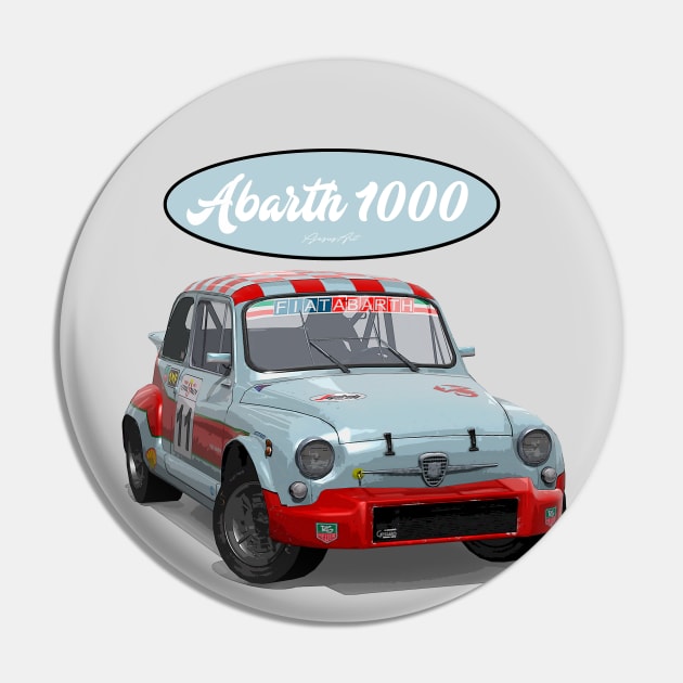 ABARTH 1000 11 Pin by PjesusArt