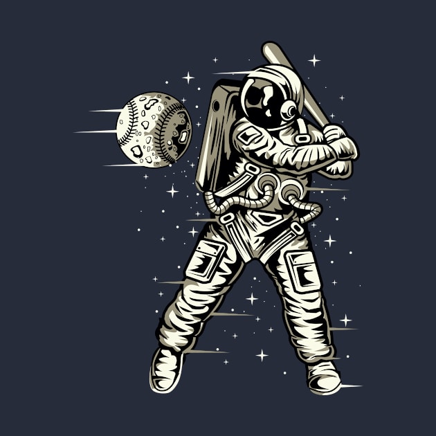 Space Baseball by lionkingdesign