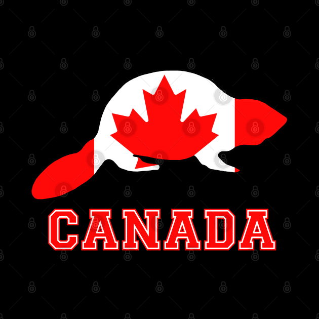 Canada Beaver Flag by SNK Kreatures