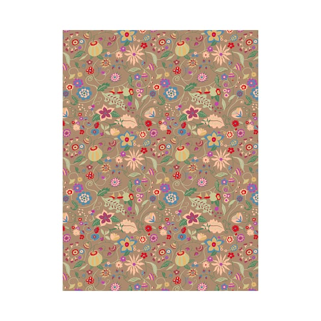 Ramage kids floral fantasy by Remotextiles