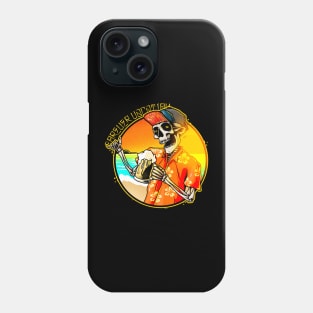 Forever Vacation Skull Phone Case