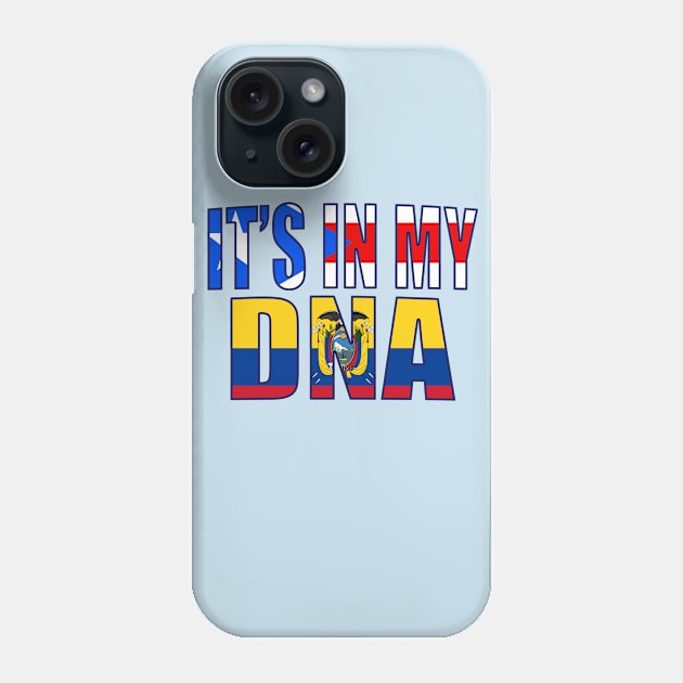 Puerto Rican And Ecuadorian Mix DNA Heritage Phone Case by Just Rep It!!