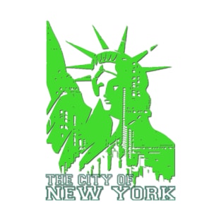 The City Of New York art T-Shirt