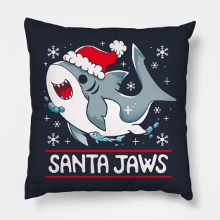 Santa Jaws Pillow