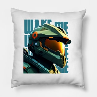 Halo game quotes - Master chief - Spartan 117 - BQ01-v8 Pillow