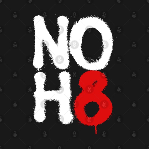 NO H8 (no hate) by ROBZILLA