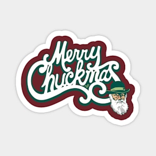 Merry Chuckmas by Tai's Tees Magnet