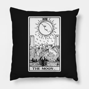 XVIII. The Moon Tarot Card Pillow