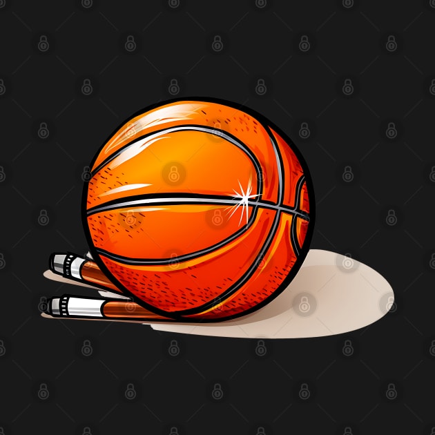 Basketball is a beautiful game by Printashopus