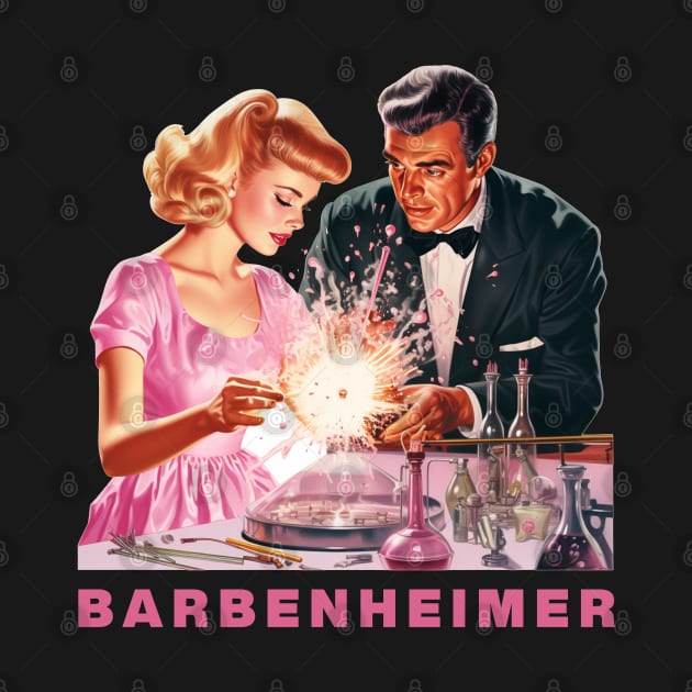 Barbie x Oppenheimer 2023 | BARBENHEIMER by Retro Travel Design