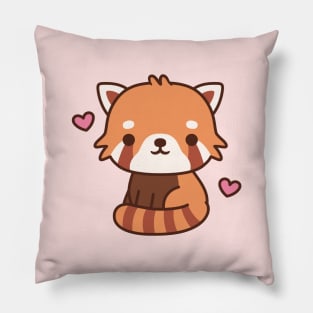 Love Cute Red Panda Pillow
