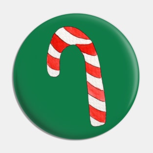 Christmas Candy Cane Pin