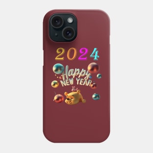 Happy New year---2024 Phone Case