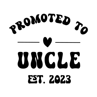 Promoted To Uncle Est. 2023 T-Shirt