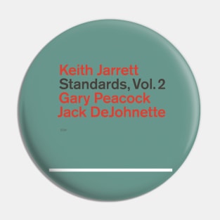 Keith Jarrett #18 Pin