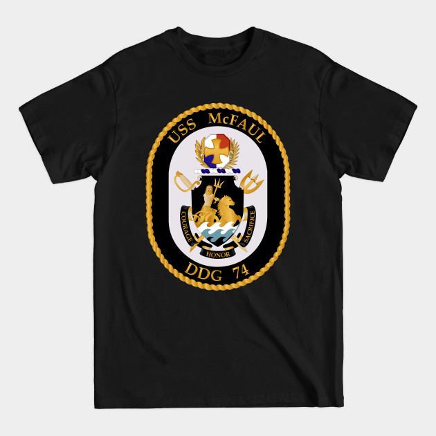 Discover USS McFaul (DDG-74) wo txt - Uss Mcfaul Ddg 74 Wo Txt - T-Shirt