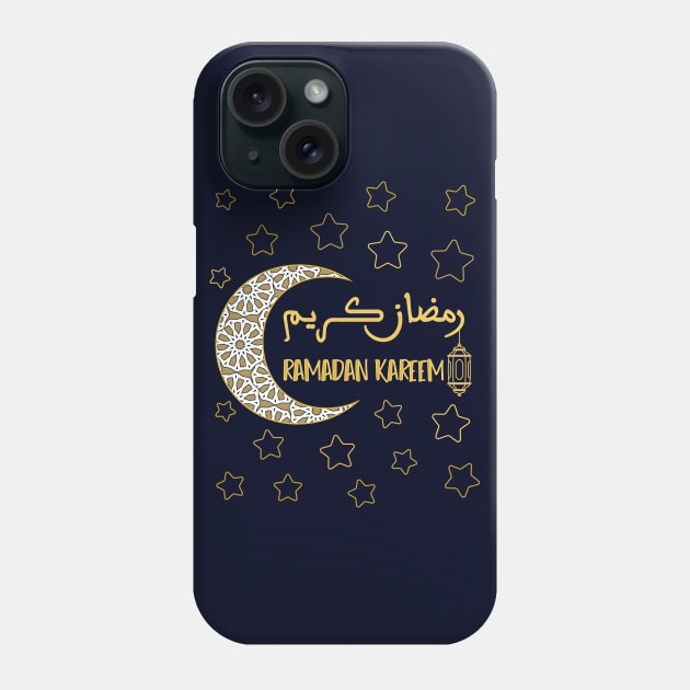 RAMADAN KAREEM, for Islamic Ramadhan month 2024 / 1445 Phone Case by Tilila