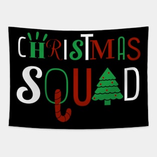 Christmas Squad Unite! Tapestry