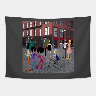 Fashion Evolution Tapestry