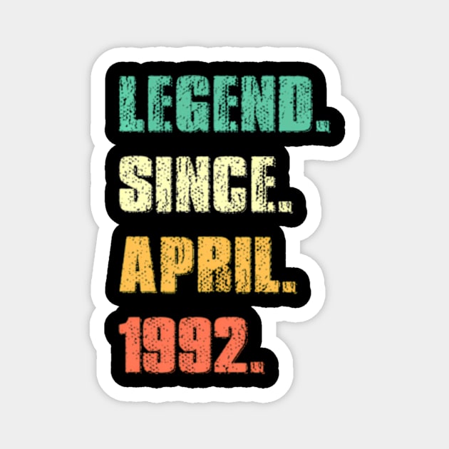 Legend Since April 1992 32Th 32 Magnet by Ro Go Dan