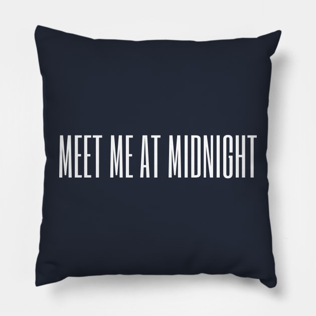 meet me at midnight Pillow by byTimmyVelvet