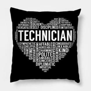 Technician Heart Pillow