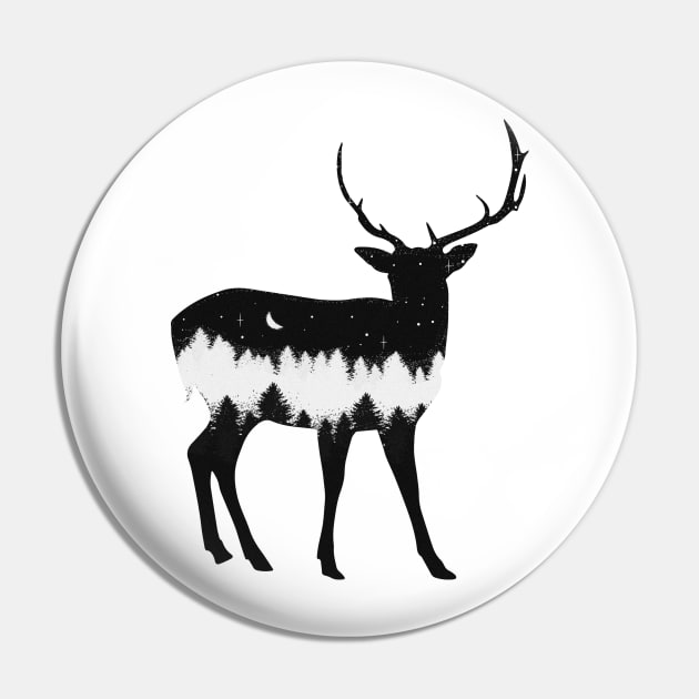 DEER IN THE FOREST Pin by whizzerdee