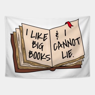 I Like Big Books & I Cannot Lie Tapestry