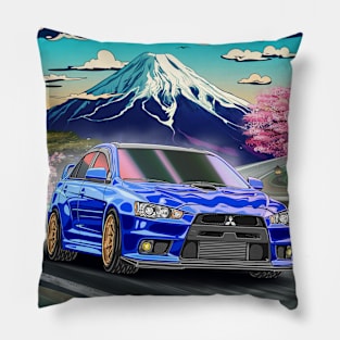 Mitsubishi Evolution 10 (2007) Japanese Art Style Pillow