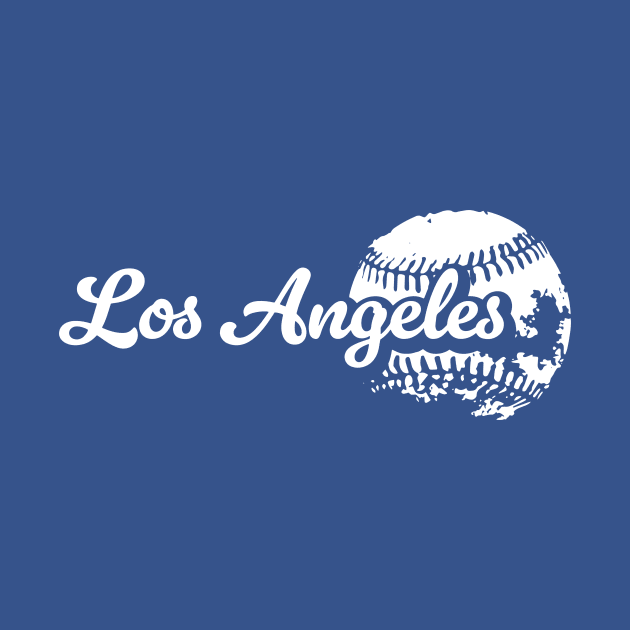 Los Angeles Baseball by Throwzack