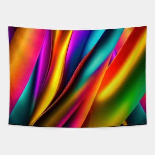 Random colourful diagonal  abstract background Tapestry