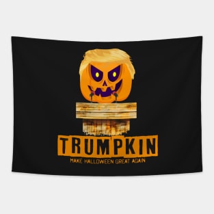 Halloween Trumpkin Make Halloween Great Again Gift T-Shirt Tapestry