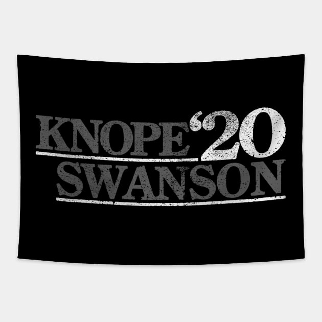 Knope Swanson 2020 black shirt Tapestry by truefriend