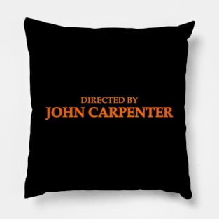 Directed By John Carpenter Halloween Horror Movies Pillow