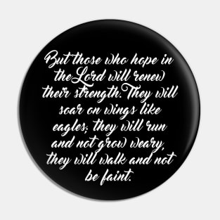 Isaiah 40:31 KJV Bible Verse KJV Text Pin