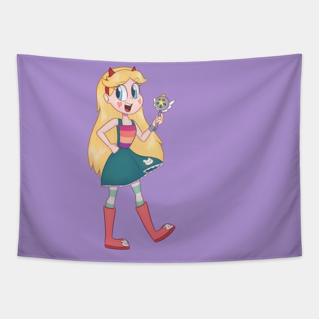 A Shinning Star Tapestry by Imaplatypus