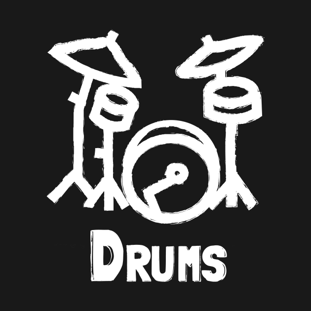 Drums by ZooTees