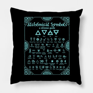 Alchemic symbols Pillow