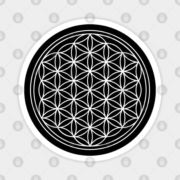 Flower of life - Sacred Geometry Magnet by Cosmic Status