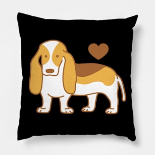 Basset Hound Pillow