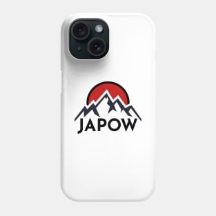 JAPOW Japan Powder Snow Snowboard Sticker | Burton Nitro Capita Vans Phone Case