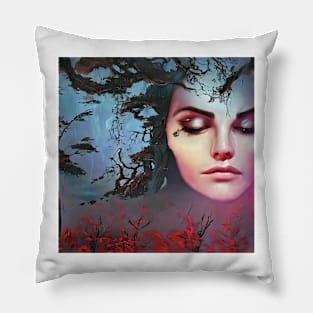 beautiful face Pillow