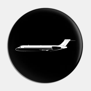 Boeing 717-200 Silhouette Pin