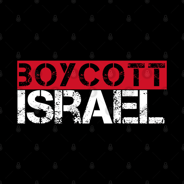 Boycott Israel vintage by afmr.2007@gmail.com