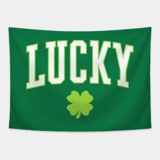 Lucky Shamrock Clover St Patricks Day Tapestry