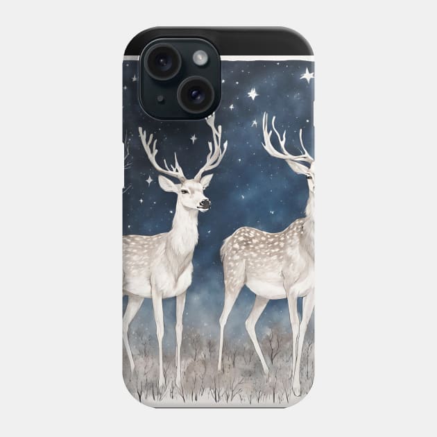 Who stole the night? Phone Case by Jolyful Drawing