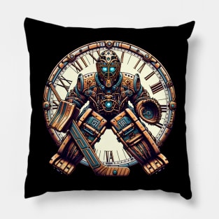 Ice Hockey Time Travel AI Robot Goalie Pillow